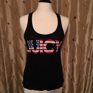 Juicy Couture Patriotic Tank Top Size Small